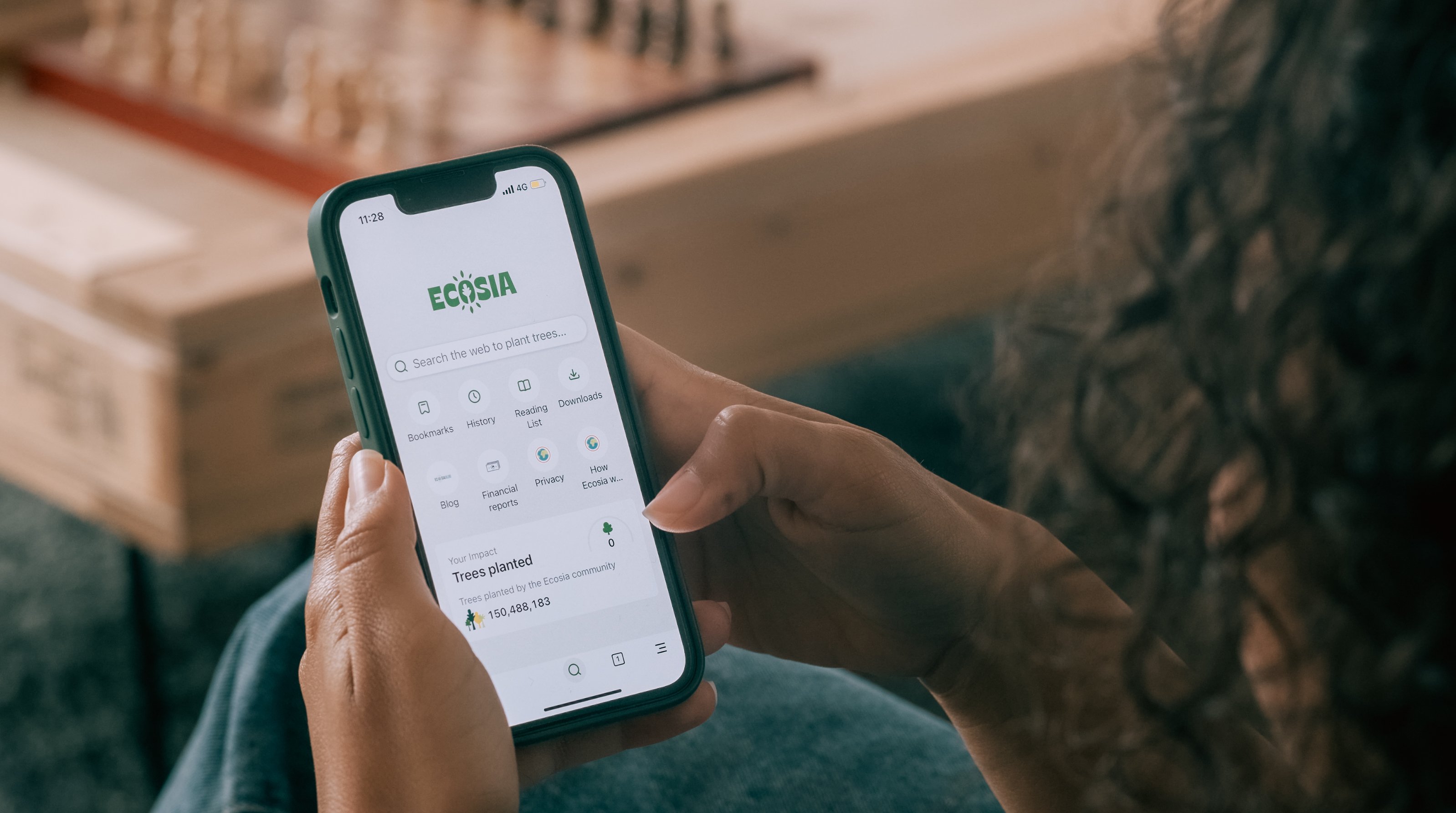 Ecosia Kontakt aufnehmen